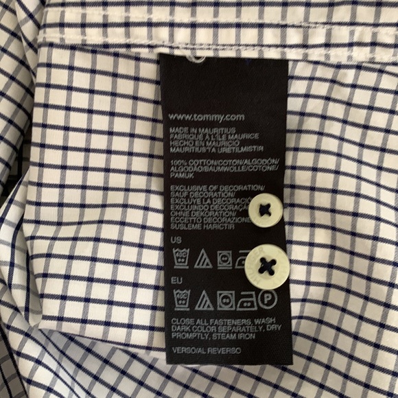 Tommy Hilfiger Short Sleeve Button down shirt Men’s Size S - Picture 6 of 8